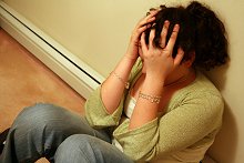 Trauma Discharge Therapy. Library Image: Depressed Person